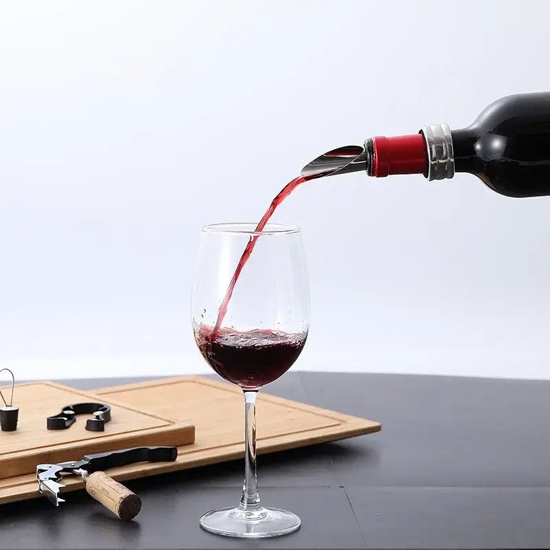 Abridor de garrafas de vinho portátil com 5 peças - LK House