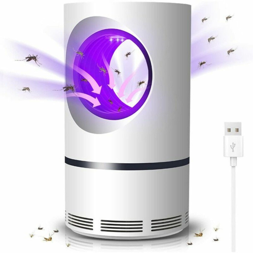 Armadilha Elétrica para Mosquitos com Luz UV Recarregável – Proteja Sua Casa de Mosquitos - LK House