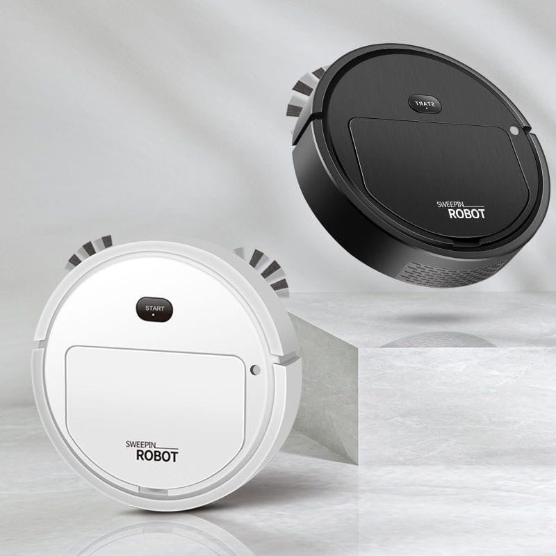 Aspirador De Pó Robô Automático Inteligente - Limpeza Eficiente Sem Esforço - LK House