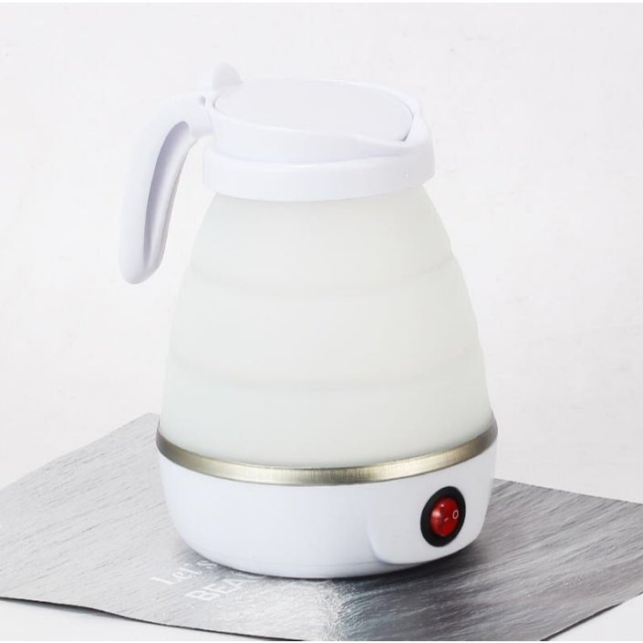 Chaleira Elétrica Dobável 600ml - Compacta, Segura e Perfeita para o Dia a Dia - LK House