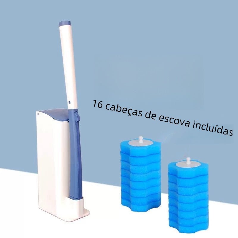 Escova para Vaso Sanitário Descartável - Limpeza Profunda e Higiênica - LK House