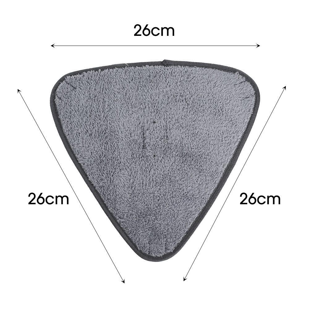 Kit 3 Refil de Microfibra Para Mop de Limpeza Triangular - LK House