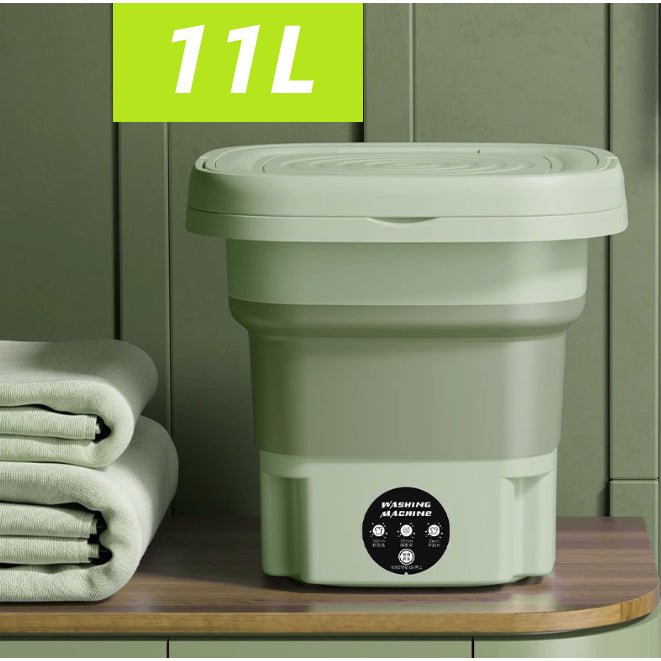 Máquina de Lavar Roupa 11L Dobrável Portátil – Praticidade e Economia no Seu Dia a Dia - LK House