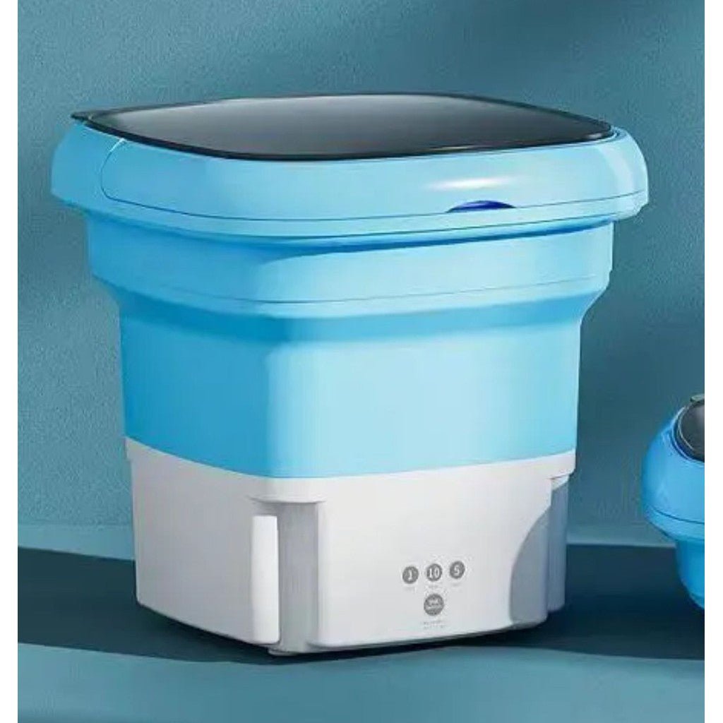 Máquina de Lavar Roupa 11L Dobrável Portátil – Praticidade e Economia no Seu Dia a Dia - LK House