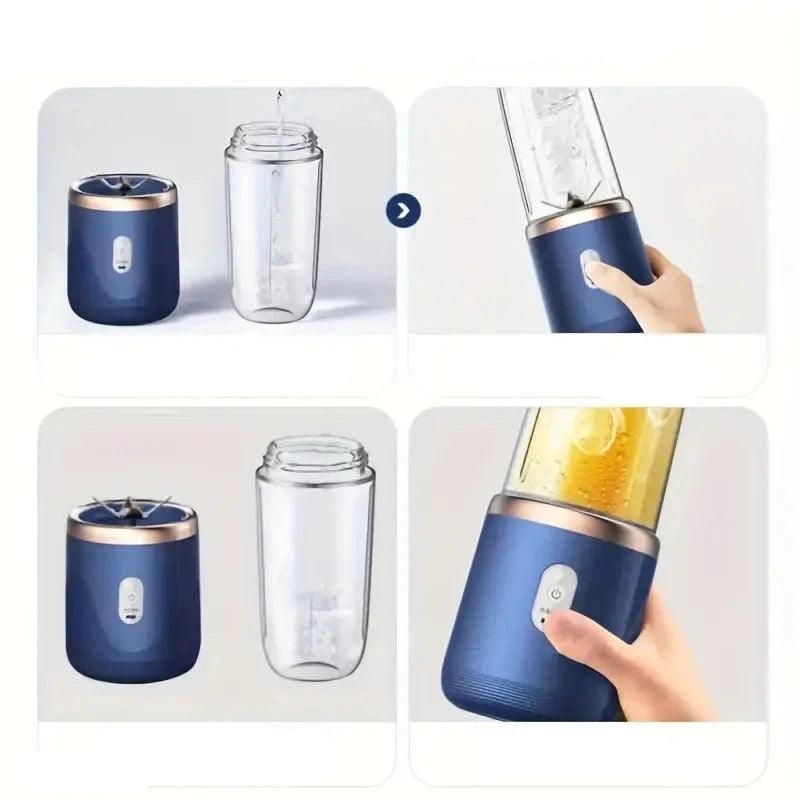 Mini Liquidificador Portátil Recarregável – Compacto e Prático - LK House