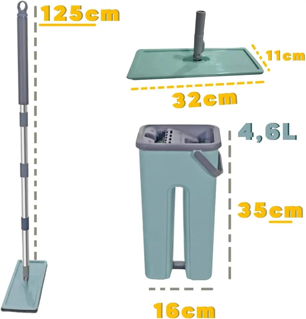 Mop com Balde – Limpeza Profissional para Sua Casa - LK House