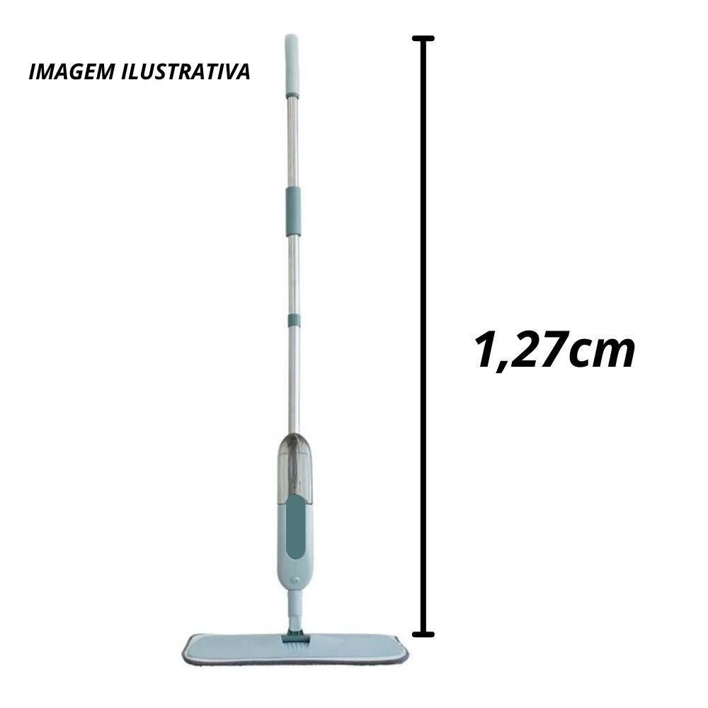 Mop Spray Giratório 360° com Reservatório – Limpeza Prática e Eficiente - LK House