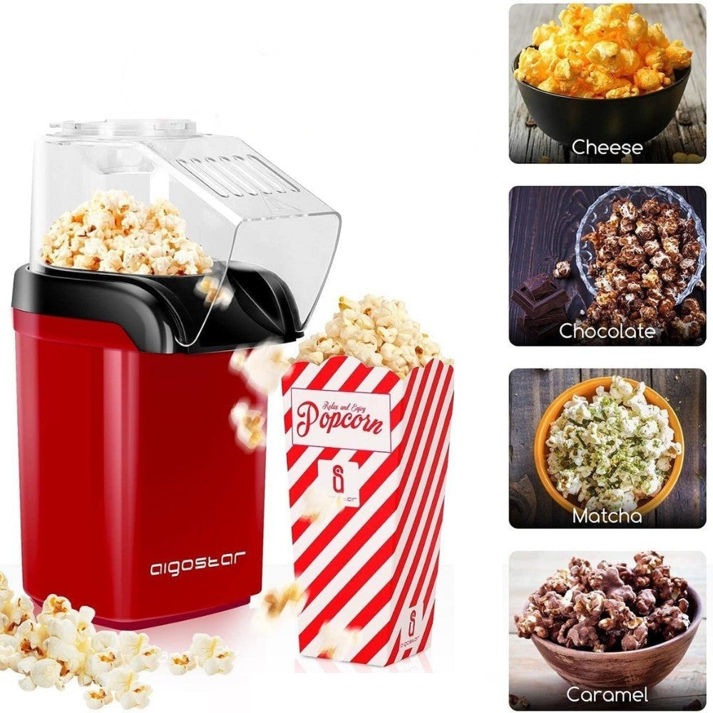 Pipoqueira Elétrica – Sem Óleo, Saudável e Prática para Seu Lanche - LK House