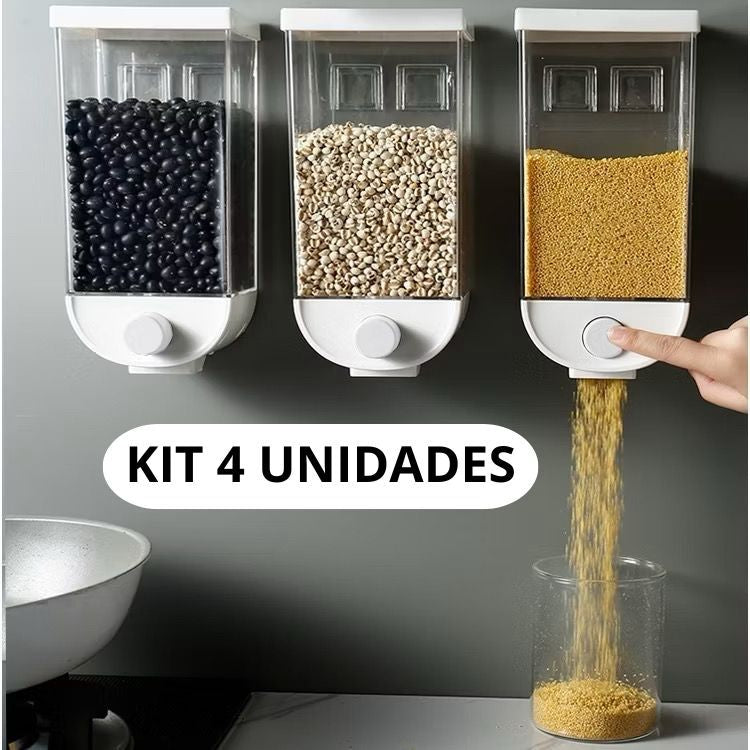 Pote Dosador Dispenser Organizador Alimentos