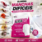 AlvejaPro - Tira Manchas de Roupas Brancas e Coloridas