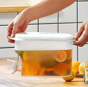 Suqueira Plástica 3L com Torneira – Água e Sucos Sempre à Mão