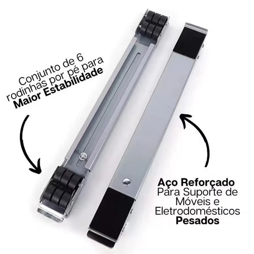 Base Movedor com Rodinhas — Menos Esforço ao Mover Eletrodomésticos
