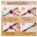 Kit Movedor de Móveis 5 Peças — Mova Móveis Com Mais Facilidade