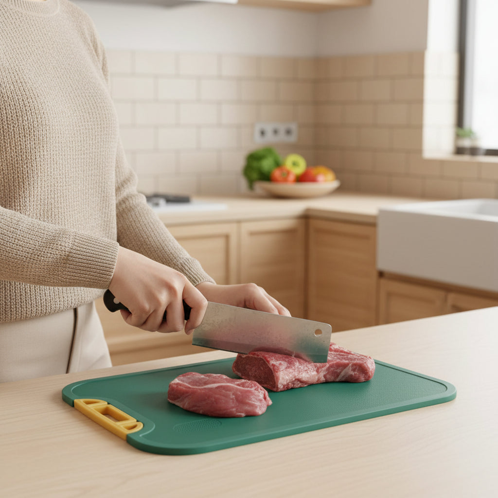 Tábua de Corte Retangular Antibacteriana — Cozinha Mais Organizada