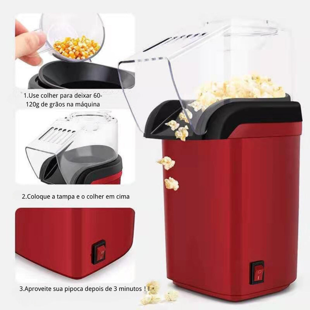 Pipoqueira Elétrica Sem Óleo
