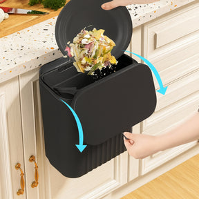 Lixeira Suspensa Adesiva Anti Odor – Praticidade e Elegância na Sua Cozinha