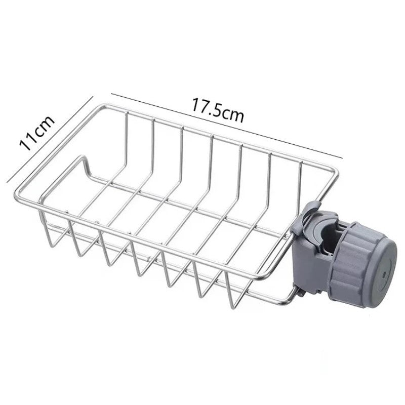 Cesto Multiuso Organizador de Pia em Inox