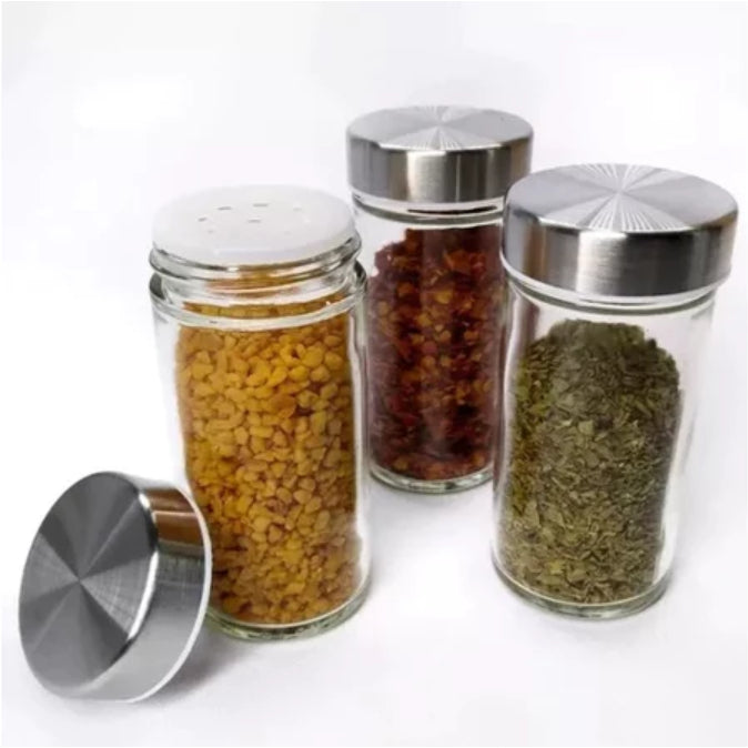 Porta-Tempero Giratório 360° com 12 Potes – Organização Inteligente para Sua Cozinha