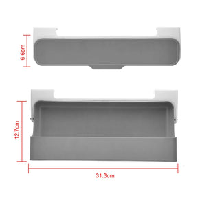 Organizador Porta Temperos Retratil Prateleira Com 6 Potes Cozinha Condimentos