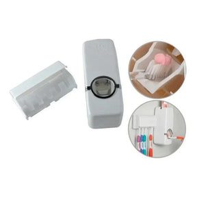 aplicador de pasta de dente Automático + Suporte para 5 escovas - LK House