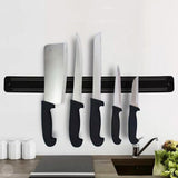 Barra Magnética 50cm para Facas – Organização Segura e Funcional para Sua Cozinha - LK House