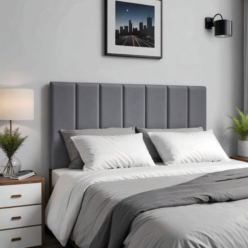 Kit Com Até 10 Placas de Cabeceira Modular Estofada 45X20  Cama King Queen Casal Solteiro Envio Full - imagem 11