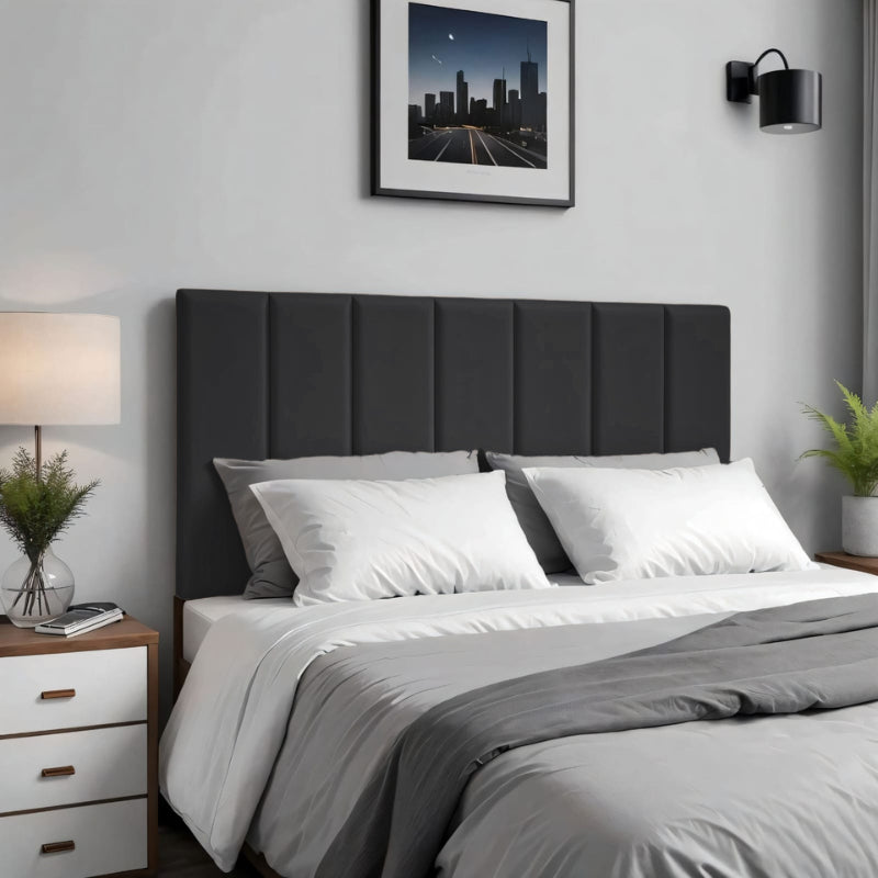 Kit Com Até 10 Placas de Cabeceira Modular Estofada 45X20  Cama King Queen Casal Solteiro Envio Full - imagem 12