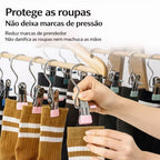 30 Pçs Clipes De Cabide Com Economia De Espaço - imagem 4