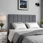 Cabeceira Modular Estofada King em Suede com 10 Placas - LK House