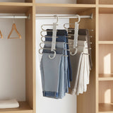 Cabide Organizador 5 em 1 — Ganhe Mais Espaço no Seu Guarda-Roupa - LK House