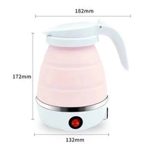 Chaleira Elétrica Dobável 600ml - Compacta, Segura e Perfeita para o Dia a Dia - LK House