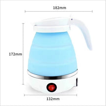 Chaleira Elétrica Dobável 600ml - Compacta, Segura e Perfeita para o Dia a Dia - LK House