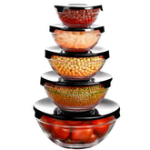 Conjunto de Tigelas Bowl 5 Peças – Organização e Frescor na Sua Cozinha - LK House