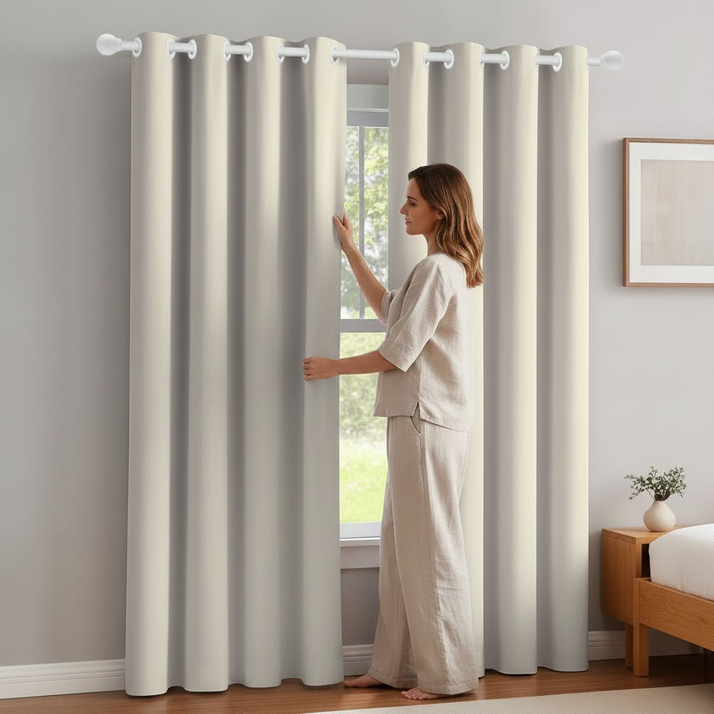 Cortina Blackout em PVC 2,80 x 2,30 m — Menos Luz e Mais Conforto - LK House