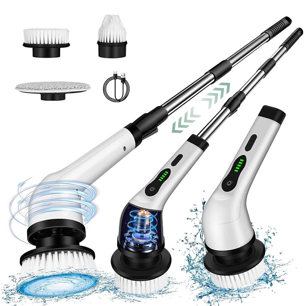 escova eletrica de limpeza 9 em 1 – Limpeza Rápida e Eficiente - LK House