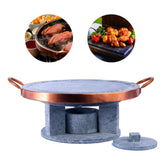 Grelha de Pedra Sabão para Churrasco com Rechaud – Prepare Churrascos com Sabor e Estilo - LK House
