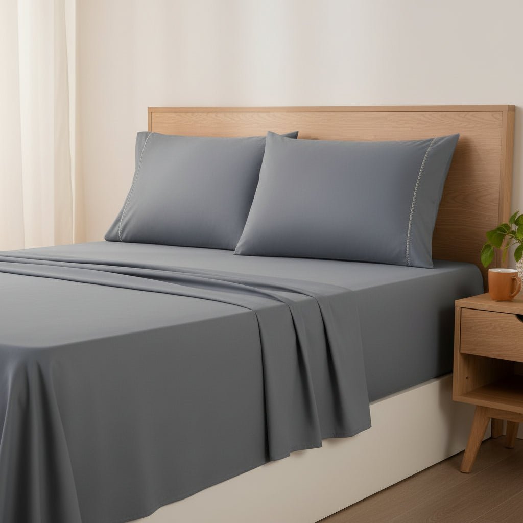 Jogo de Cama Casal 400 Fios 3 Peças em Micropercal — Mais Maciez para Suas Noites - LK House