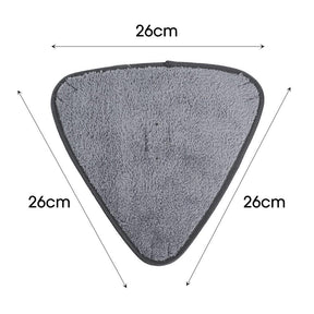 Kit 3 Refil de Microfibra Para Mop de Limpeza Triangular - LK House