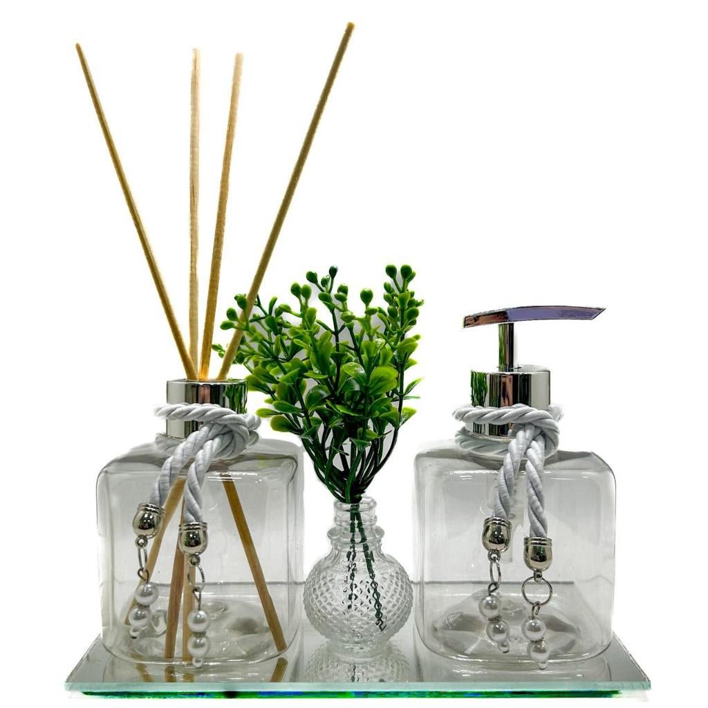 Kit Lavabo Turmalina Preto – Elegância e Sofisticação para seu Ambiente - LK House