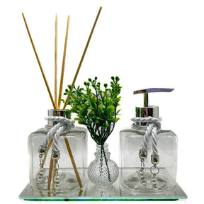 Kit Lavabo Turmalina Preto – Elegância e Sofisticação para seu Ambiente - LK House