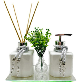 Kit Lavabo Turmalina Preto – Elegância e Sofisticação para seu Ambiente - LK House