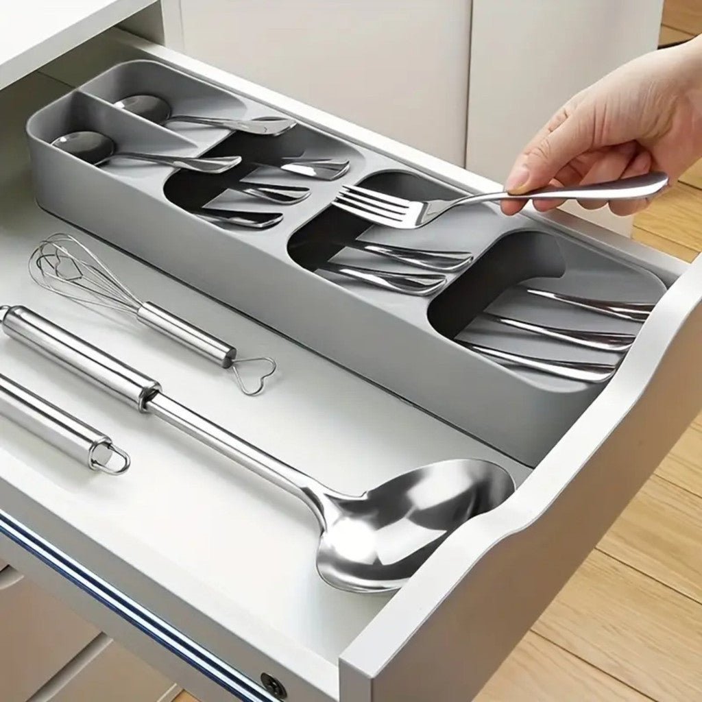Kit Organizador de Gaveta para Talheres e Facas – Mais Organização e Praticidade na Cozinha - LK House
