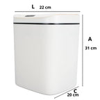Lixeira Automática 13L com Sensor de Proximidade – Mais Higiene e Praticidade no Dia a Dia - LK House