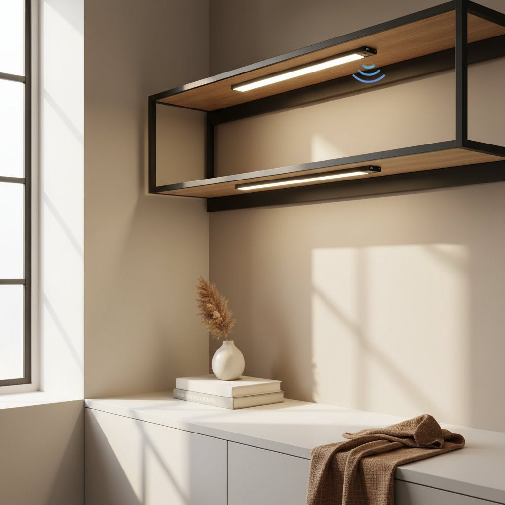 Luminária LED com Sensor de Movimento 40cm – Luz Automática sem Fio - LK House
