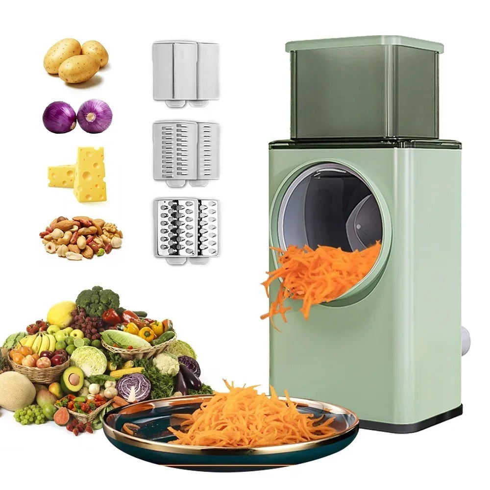 Ralador de Legumes Manual 3 em 1 Multifunsional