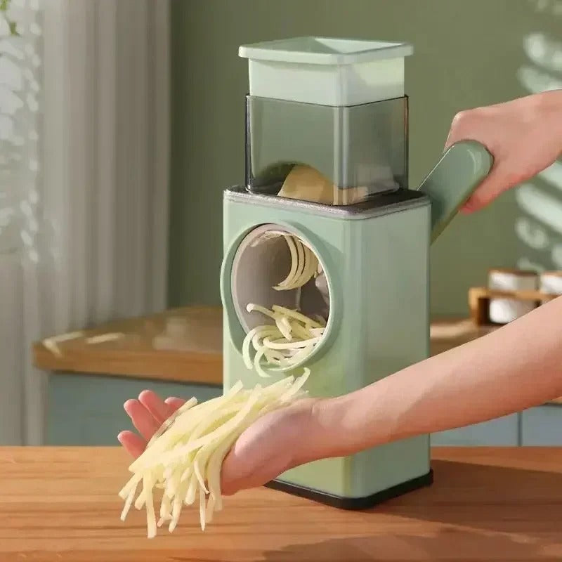 Ralador de Legumes Manual 3 em 1 Multifunsional
