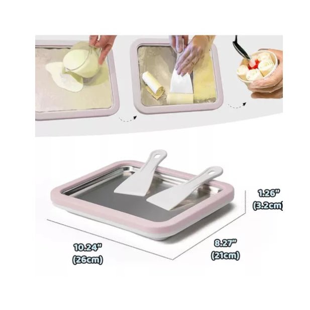 Máquina de Fazer Sorvete em Rolo Sem Fio – Diversão e Sabor na sua Cozinha - LK House