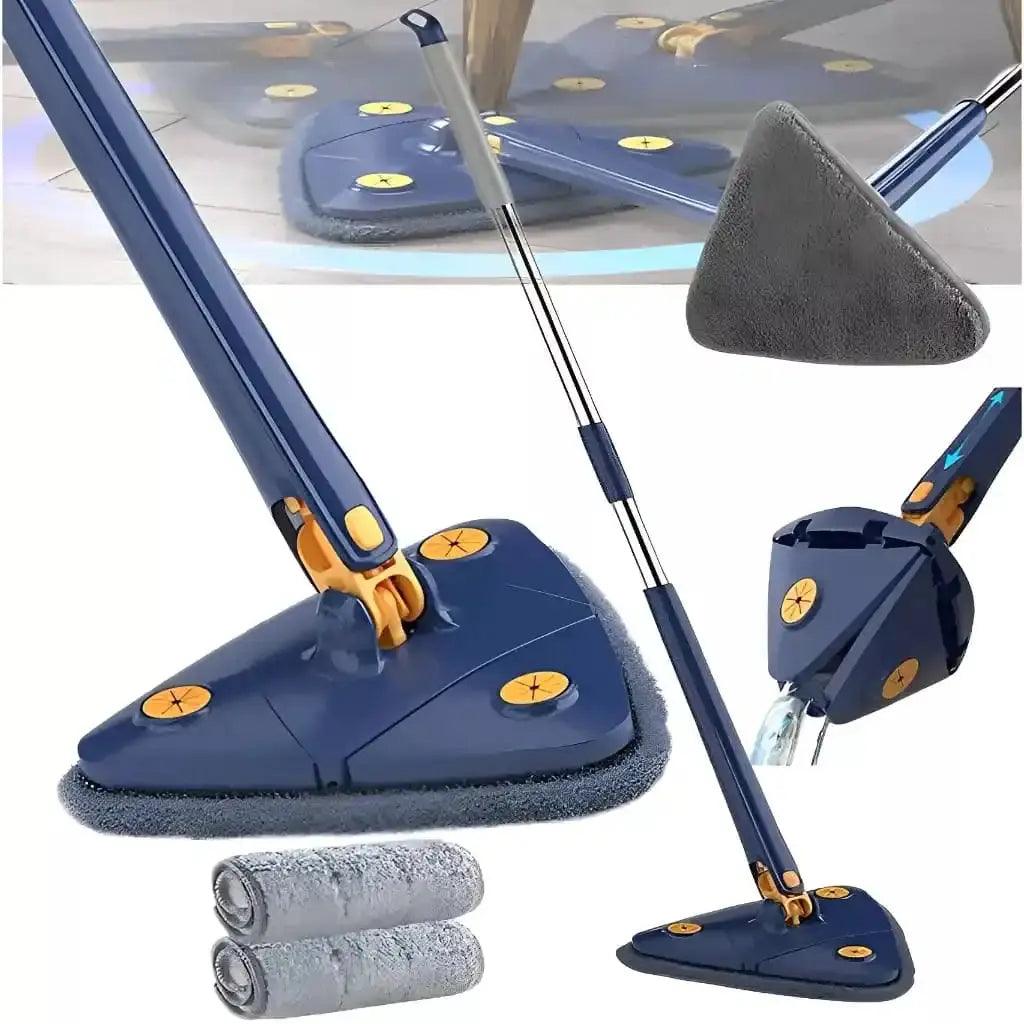 Mop Esfregão Triangular 360° – Alcance Todos os Cantos com Facilidade - LK House