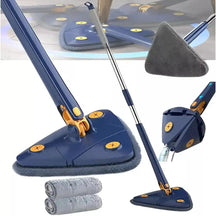 Mop Esfregão Triangular 360° – Alcance Todos os Cantos com Facilidade - LK House