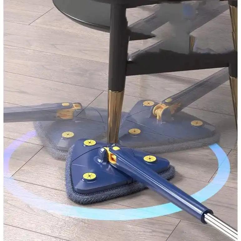 Mop Esfregão Triangular 360° – Alcance Todos os Cantos com Facilidade - LK House